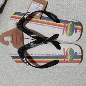 NWT Havaianas Pride W 7/8 M 6/7